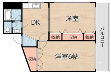 マンションヒノエ 間取り