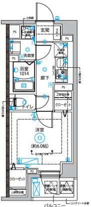 DIPS西新井 間取り
