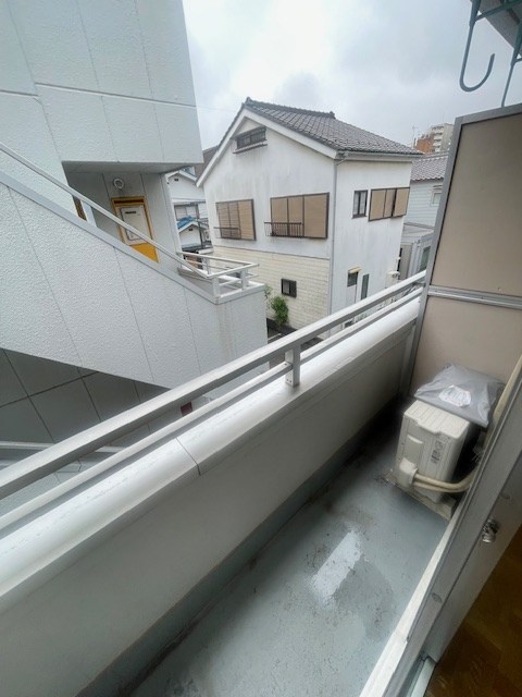 ウォンザハイムB棟 ベランダ