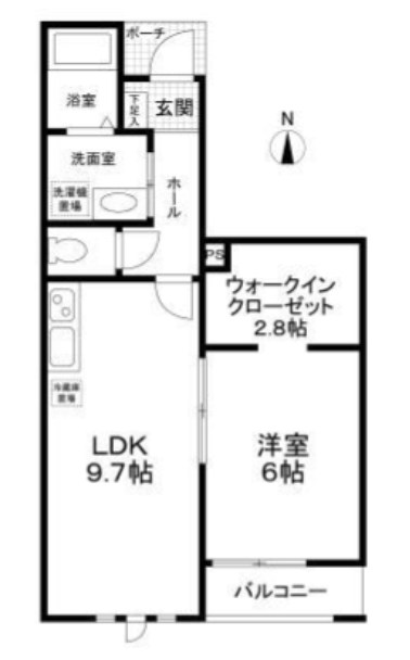 Lanai House 393 Noah 間取り