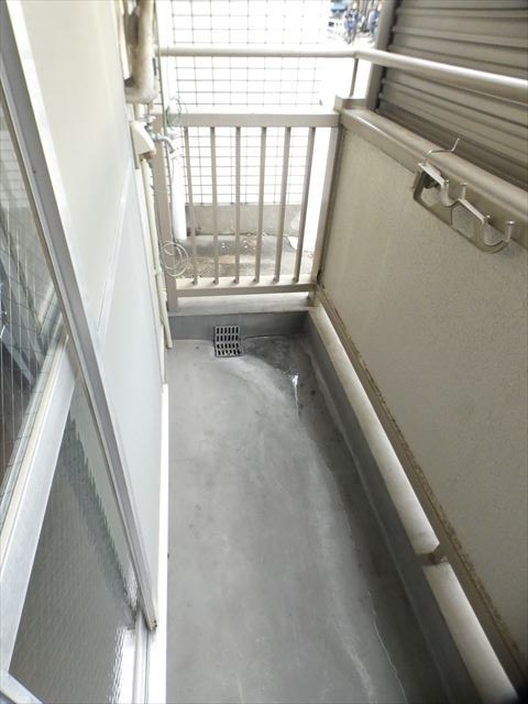 高台コーポ    ベランダ