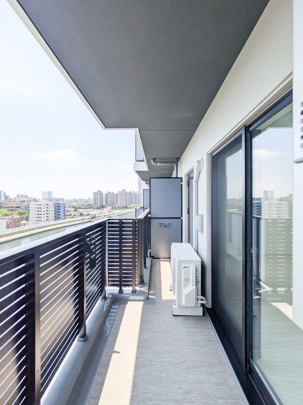 S-RESIDENCE千住大橋broad ベランダ