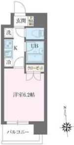 レジデンス門前仲町 間取り