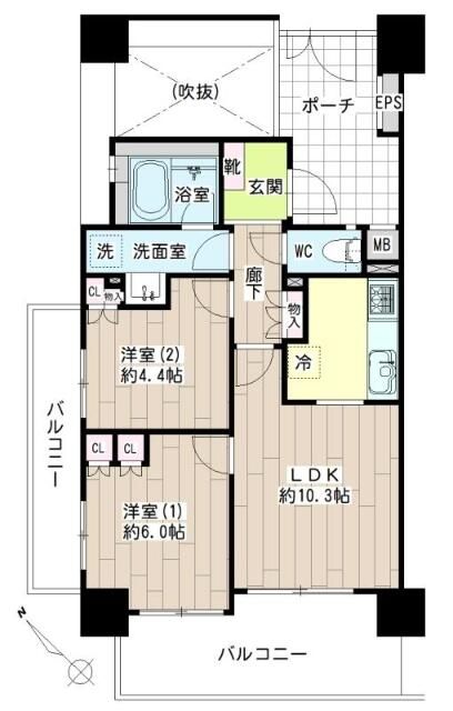 ナイスシティアリーナ新小岩 間取り