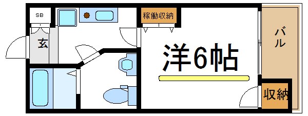 スコレータムラマⅠ  間取り