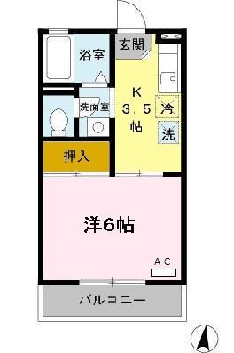 ドミール北小岩 間取り