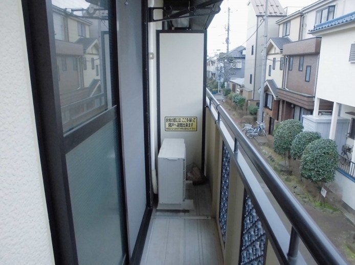 ドミール北小岩 ベランダ