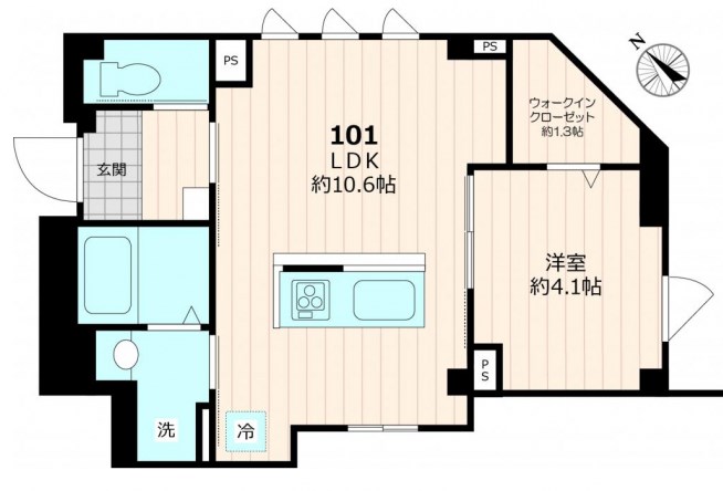 longue plage(ロン　プラージュ) 間取り