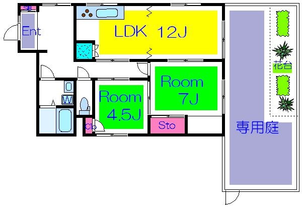 アーバンプレイス高野 間取り