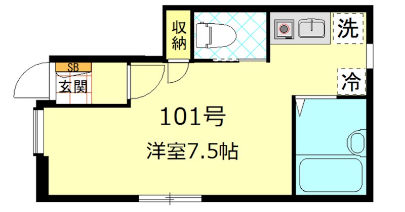 K-house北小岩    間取り