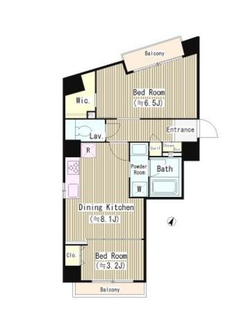 シエロ町屋  間取り