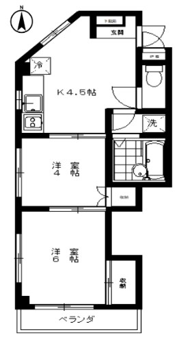 コーポエーリエル 間取り