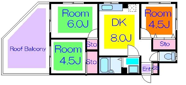 ゴールドマンション 間取り