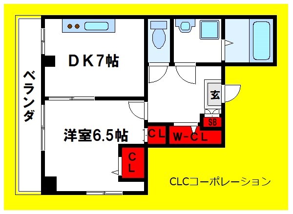 安居ビル 間取り
