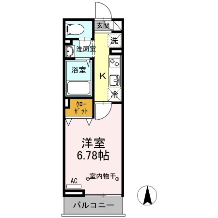 フォレストヤマザキ 間取り