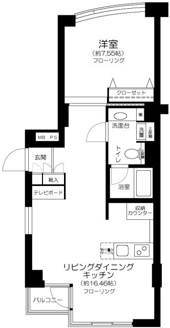 グリーンプラザ綾瀬Ⅱ 間取り