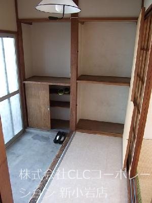晴美荘 玄関