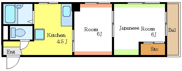パークサイドハイツ 間取り