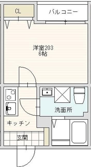 アーバンブルー高砂 間取り