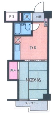 カーサ大島  間取り