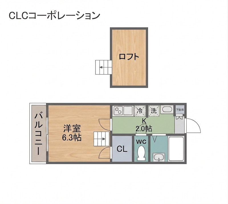 Soleil　Ⅷ 間取り