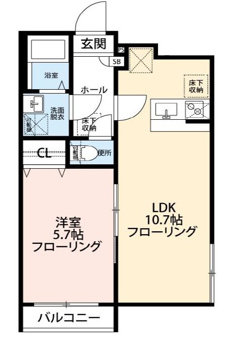 グランクオール千住大橋 間取り