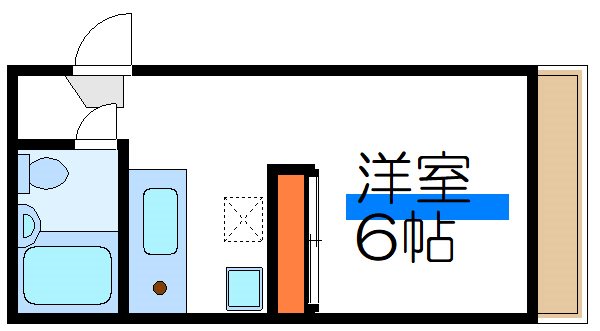 クレール８ 間取り