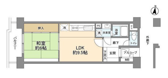 メトロハイツ東陽  間取り