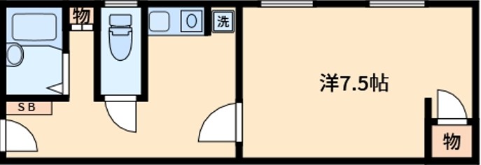 ルーム8 間取り