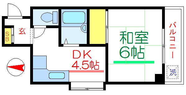 第２リバーハイツ 間取り