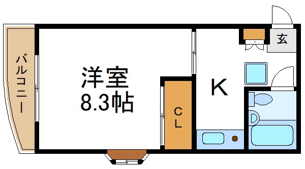 メゾン大庭    間取り