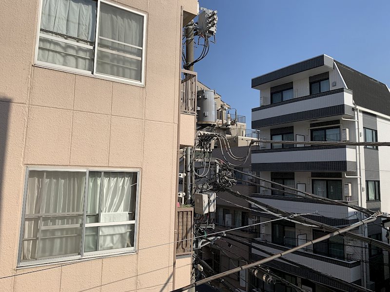 横山マンション  眺望