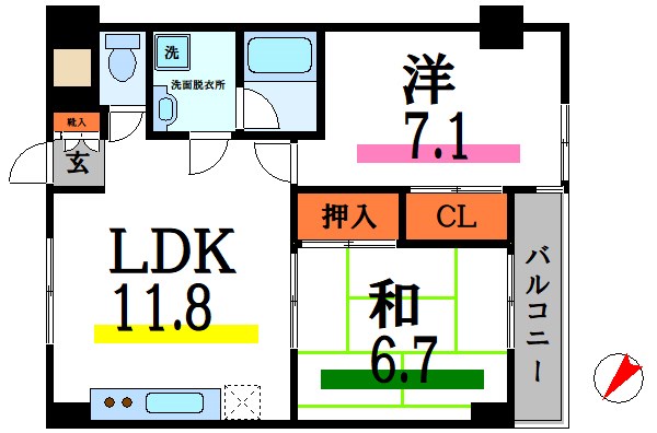 T’s garden篠崎 間取り