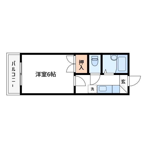 ハイムフローレス 間取り