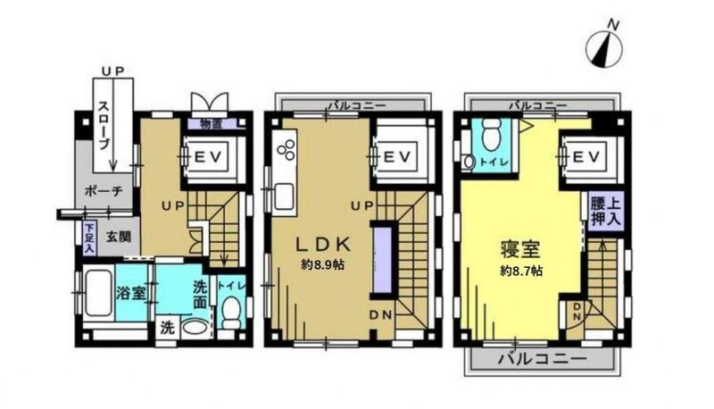 瑞江二丁目戸建 間取り