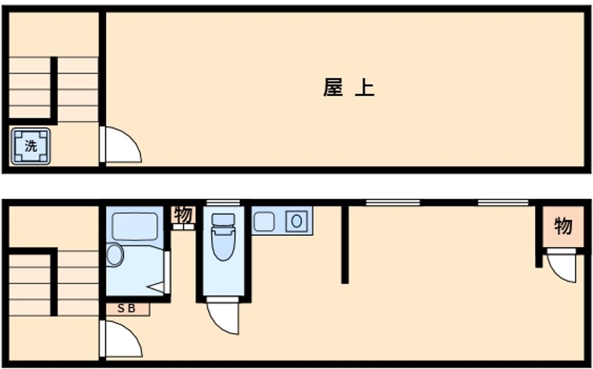 ルーム8 間取り