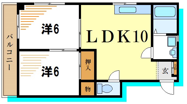 リバーハイツ 間取り