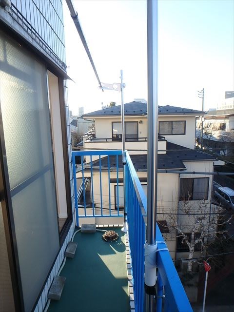 コーポ滝野川 ベランダ