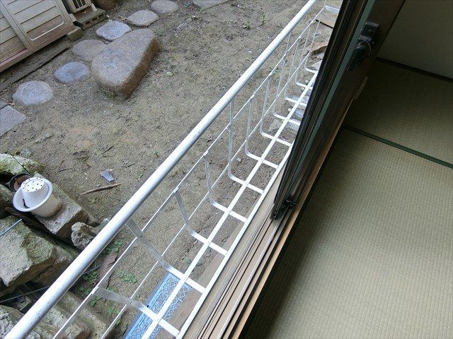 静和荘　東 ベランダ