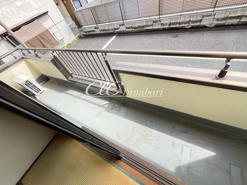 ハイツ田中 ベランダ