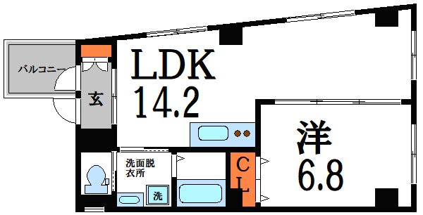 アウンザスイ 間取り