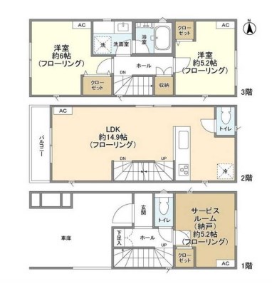 Kolet南砂町 間取り