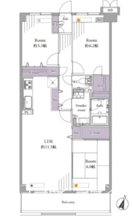 ソフィア小岩 間取り