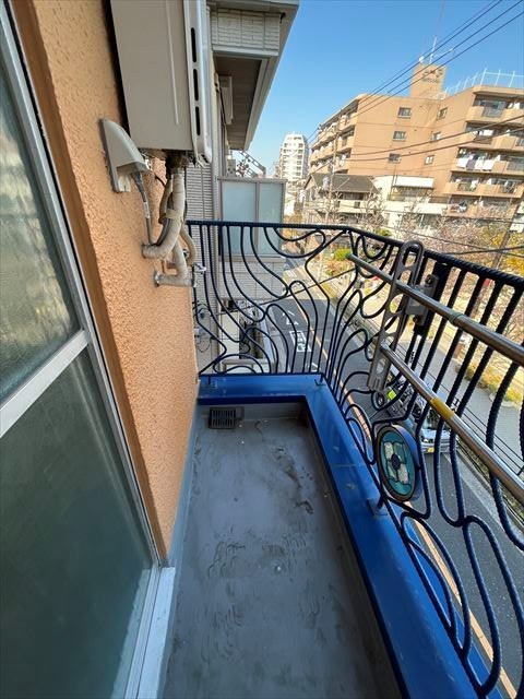 高橋マンション ベランダ