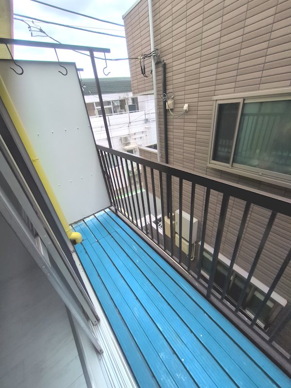 日ノ出コーポ ベランダ
