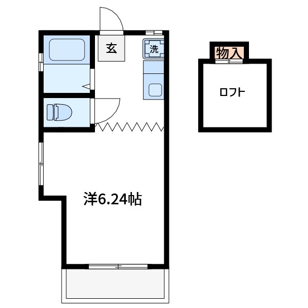 日ノ出コーポ 間取り