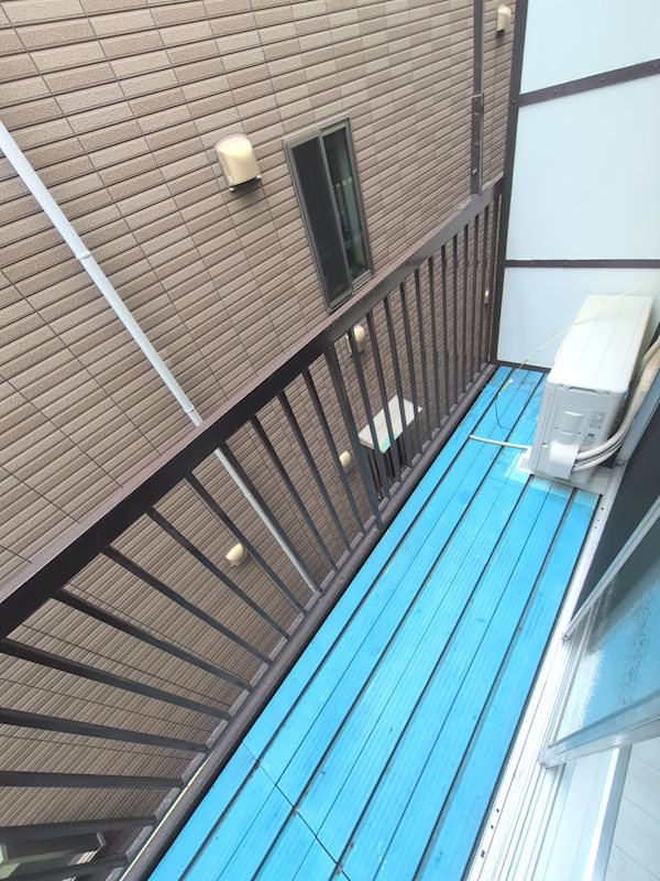 日ノ出コーポ ベランダ