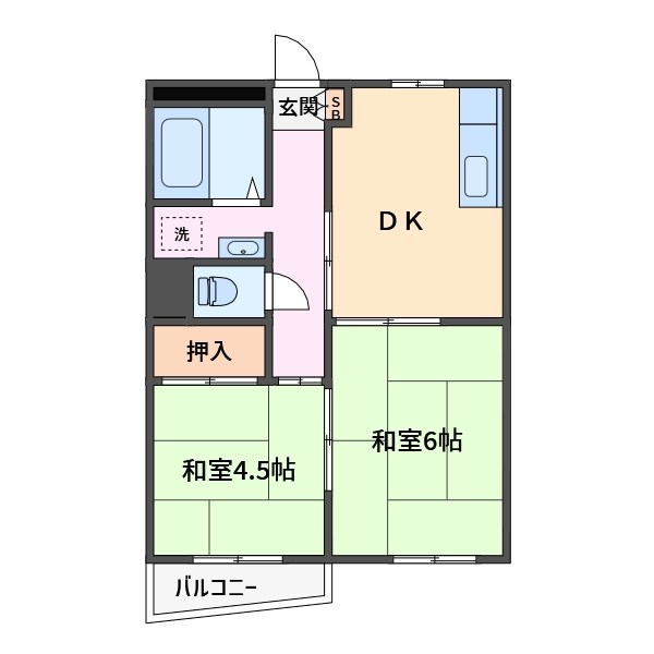 エミネンス梅島 間取り