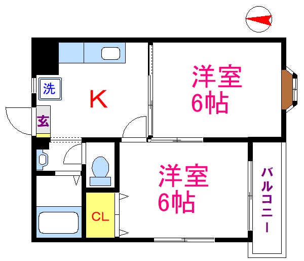 ルミエール町屋  間取り