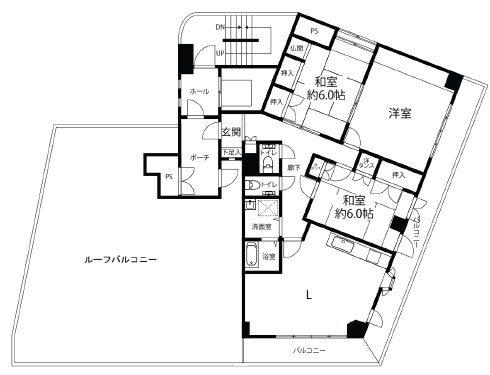 エステート梅島Ⅱ 間取り